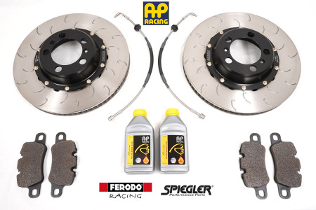 Essex Brake Pad, Line, Fluid, and 2-piece Disc Bundle (Rear 380x30mm)- Porsche 992 GT3 Iron