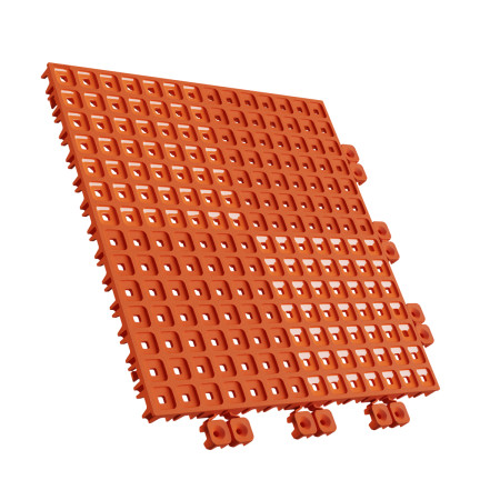 Versodeck UPFLOR® Tile - Pumpkin Orange